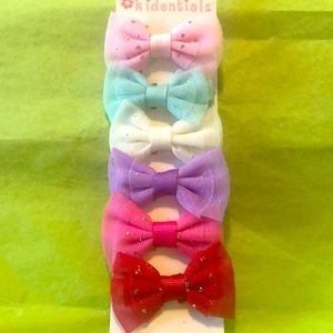Baby/Girl Sparkle Bow Hair Clips
